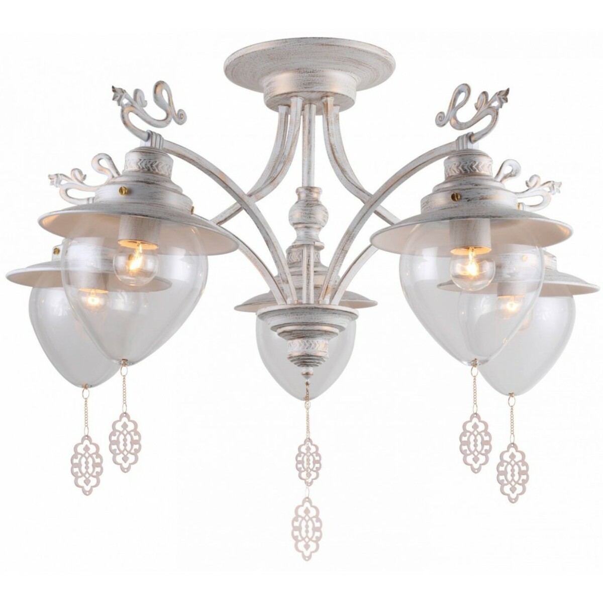 Люстра CORSAR 1260/5C (Цвет: Antique White)
