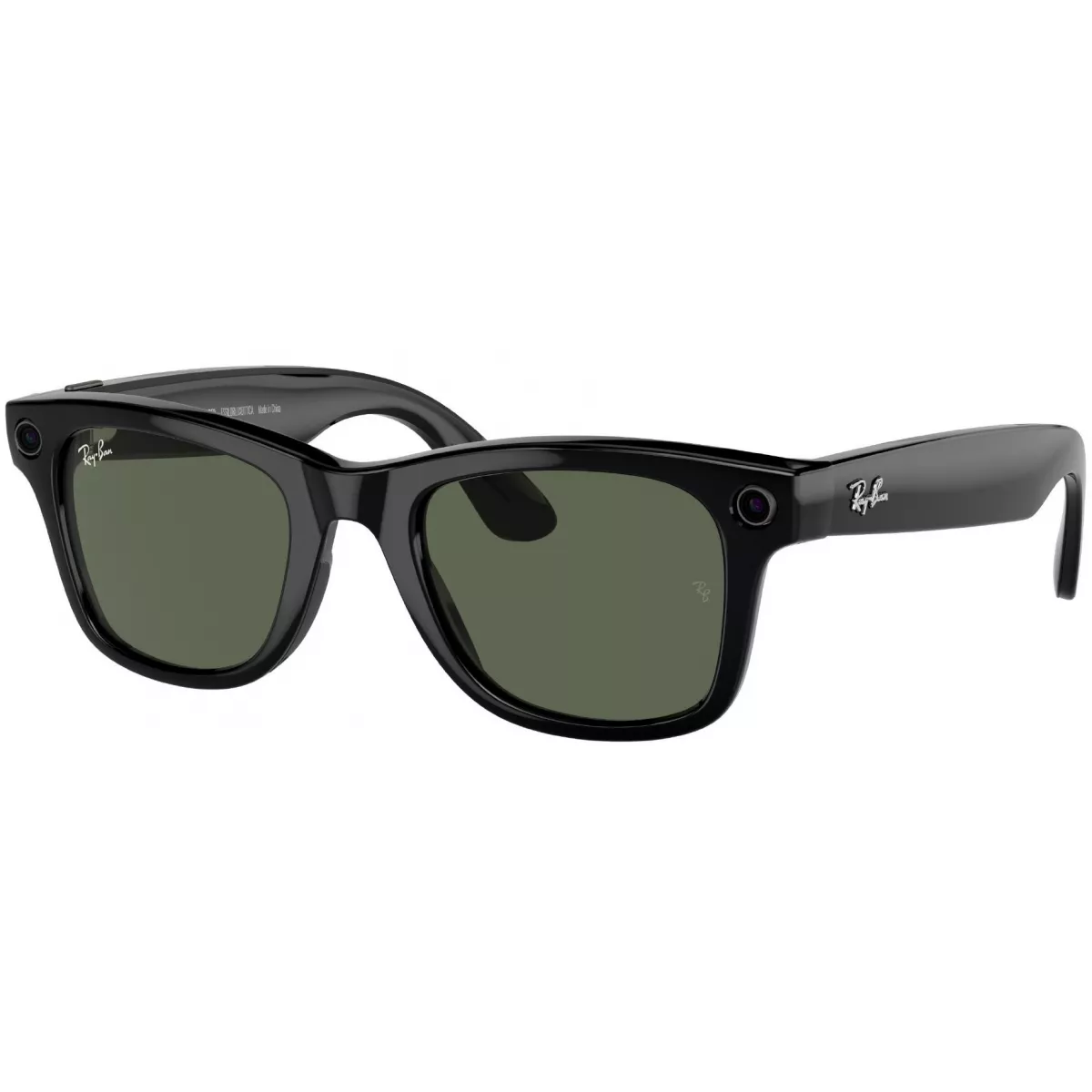 Умные очки Ray-Ban Meta Wayfarer RW4006 (Цвет: Shiny Black/G15 Green)