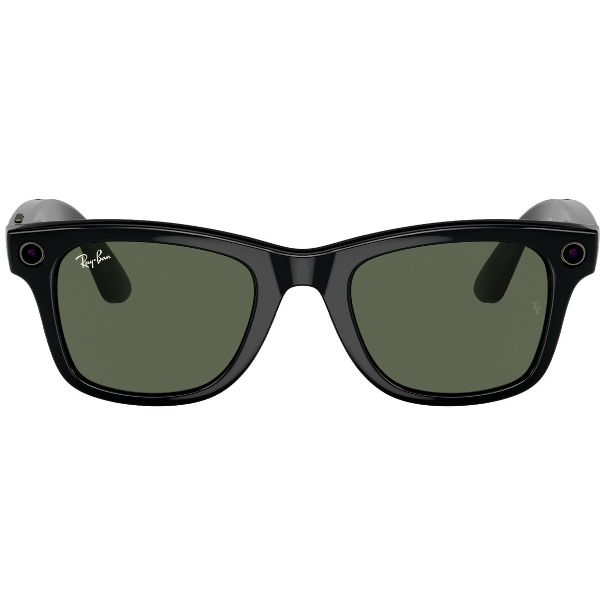 Умные очки Ray-Ban Meta Wayfarer RW4006 (Цвет: Shiny Black / G15 Green)