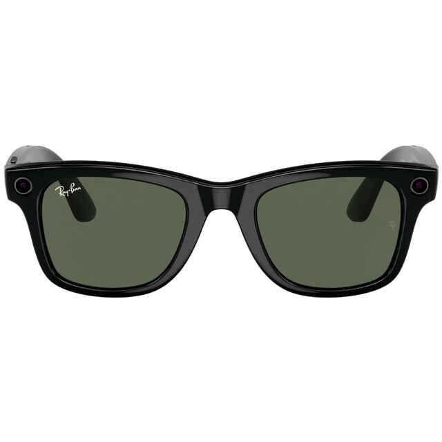 Умные очки Ray-Ban Meta Wayfarer RW4006 (Цвет: Shiny Black/G15 Green)