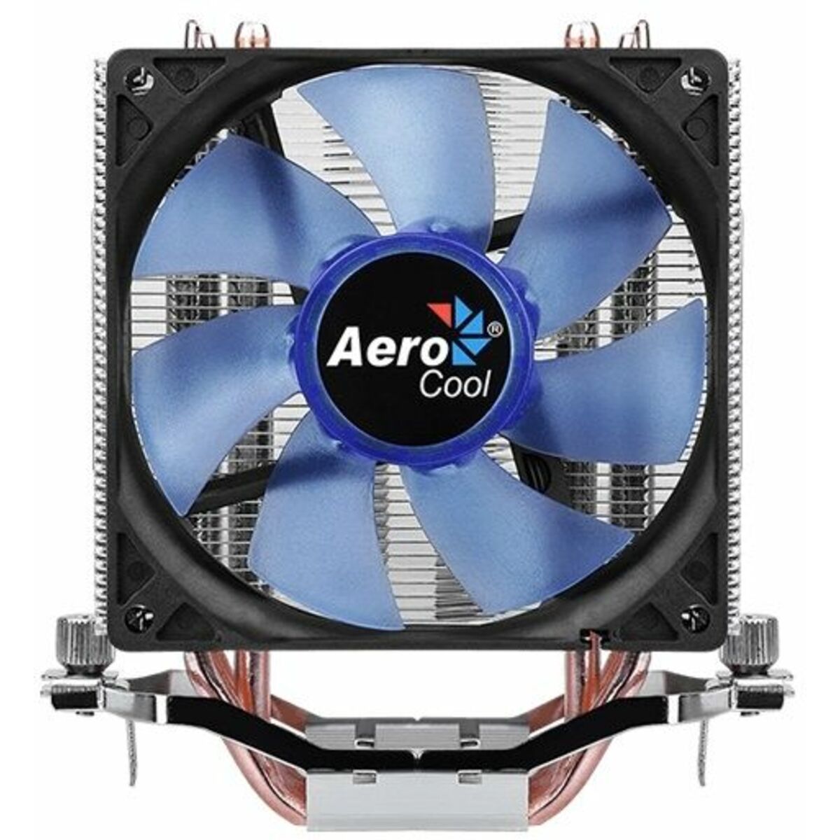 Устройство охлаждения(кулер) Aerocool Verkho 4 Lite Soc-FM2+/AM2+/AM3+/AM4/1150/1151/1155/2011/ 4-pin 19-27dB Al+Cu 125W 571gr LED Ret