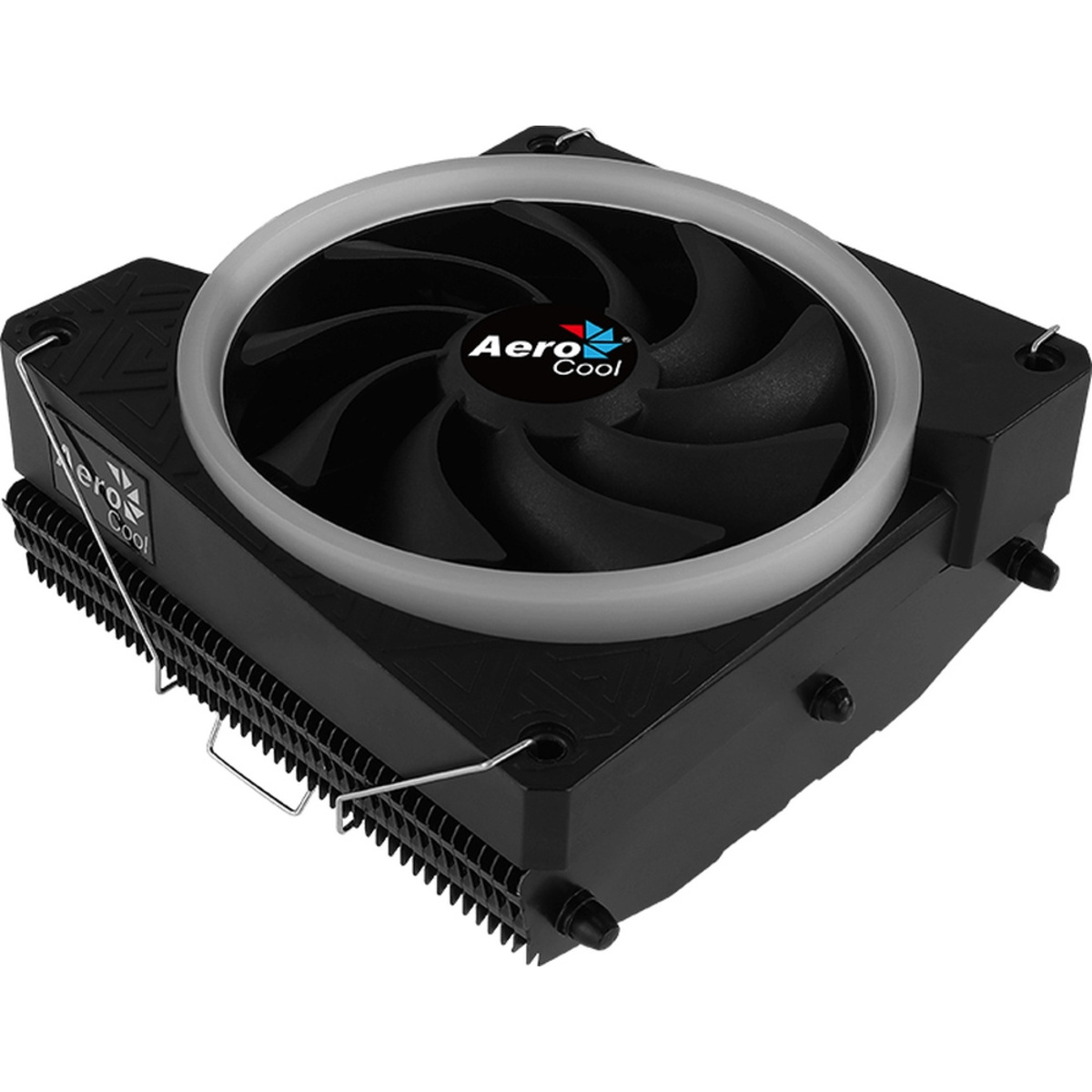 Устройство охлаждения(кулер) Aerocool Cylon 3 Soc-AM2+ / AM3+ / AM4 / 1150 / 1151 / 1155 /  4-pin 13-24dB Al+Cu 125W 480gr LED Ret