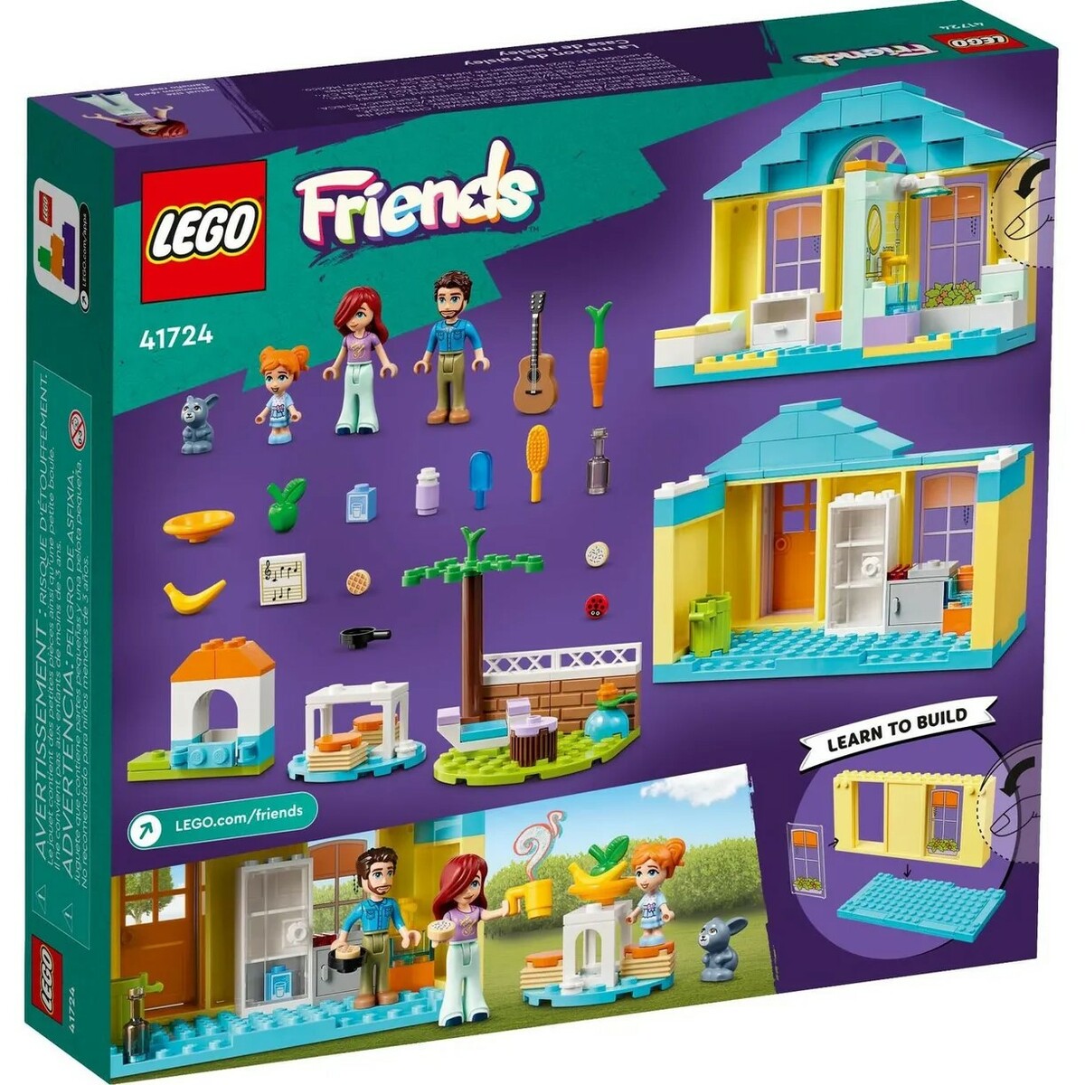 Конструктор LEGO Friends Дом Пейсли 41724