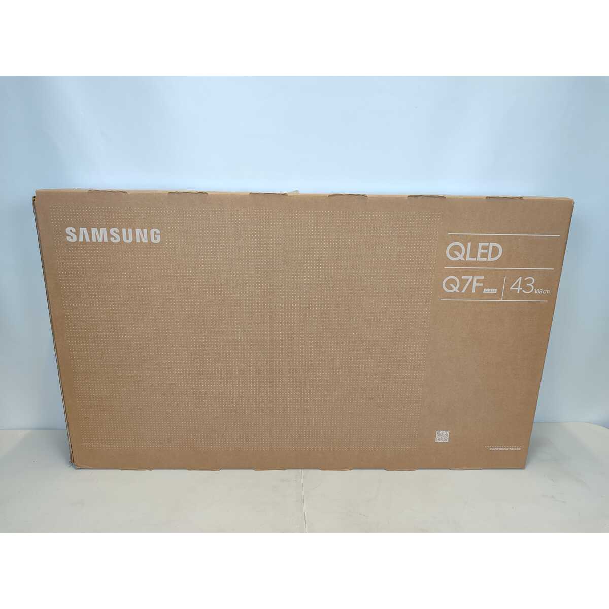 Телевизор Samsung 43" QE43Q7FAAUXRU, черный