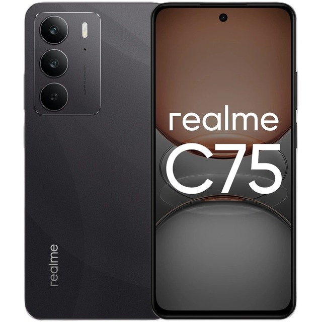 Смартфон realme C75 8 / 128Gb, черный