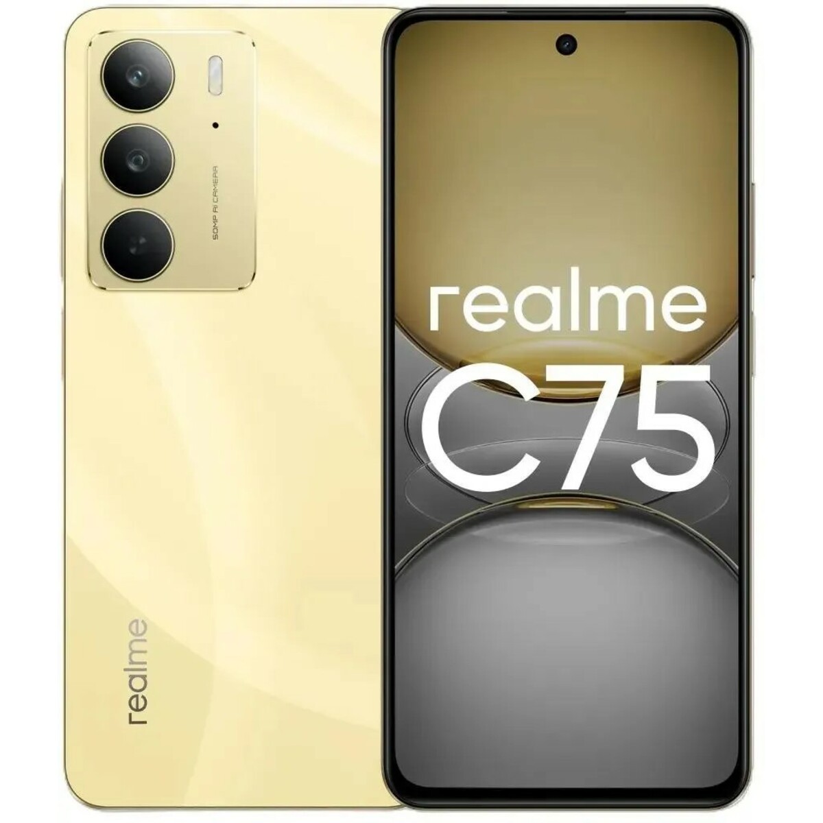 Смартфон realme C75 8/128Gb (Цвет: Gold)