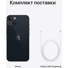 Смартфон Apple iPhone 13 mini 256Gb, темная ночь