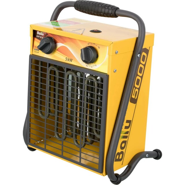 Тепловая пушка электрическая Ballu BHP-M-5 (Цвет: Yellow) Тепловая пушка электрическая Ballu BHP-M-5 (Цвет: Yellow)