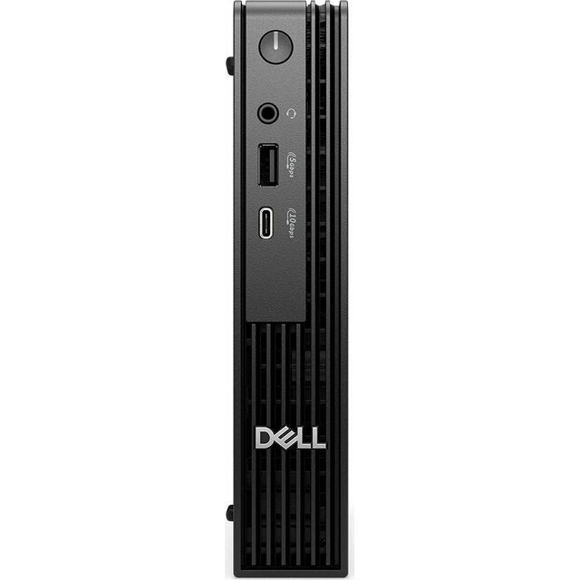 ПК Dell Pro Micro QCM1250 (Intel Core i3 14100T 2.7Ghz / 8Gb DDR5 / SSD512Gb / Intel UHD Graphics 730 / Windows 11 Pro / black / WiFi / BT)