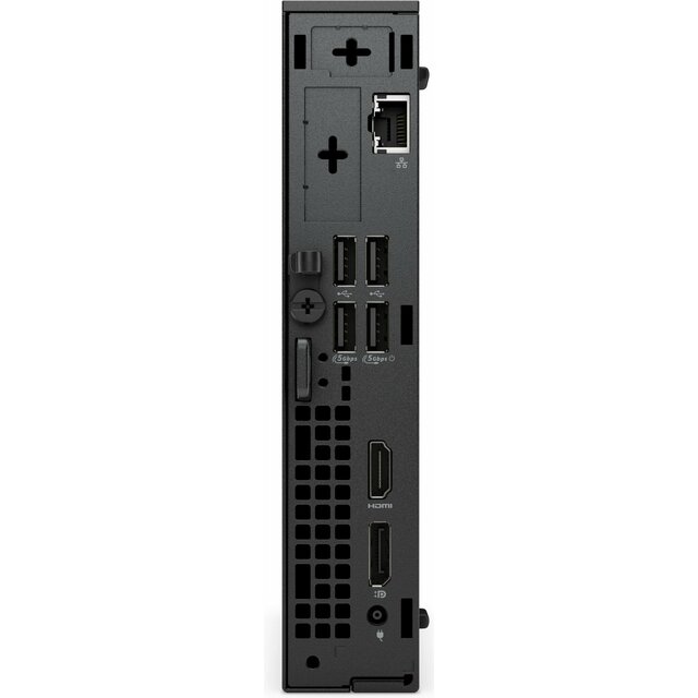 ПК Dell Pro Micro QCM1250 (Intel Core i3 14100T 2.7Ghz / 8Gb DDR5 / SSD512Gb / Intel UHD Graphics 730 / Windows 11 Pro / black / WiFi / BT)