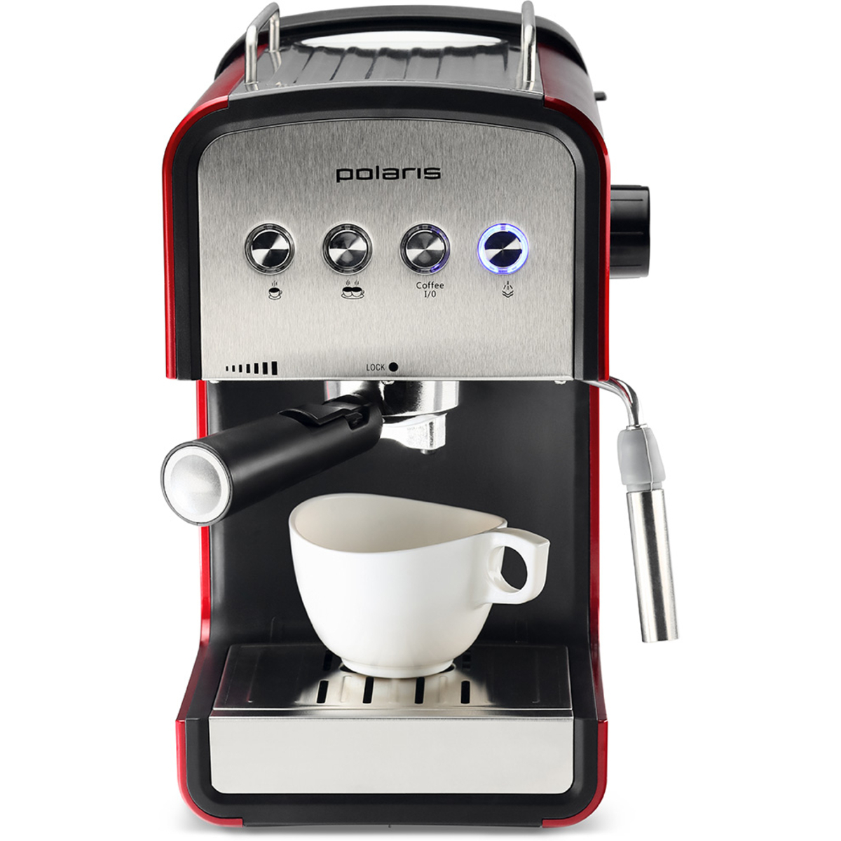 Кофеварка капельная Polaris PCM 1516E Adore Crema (Цвет: Red)