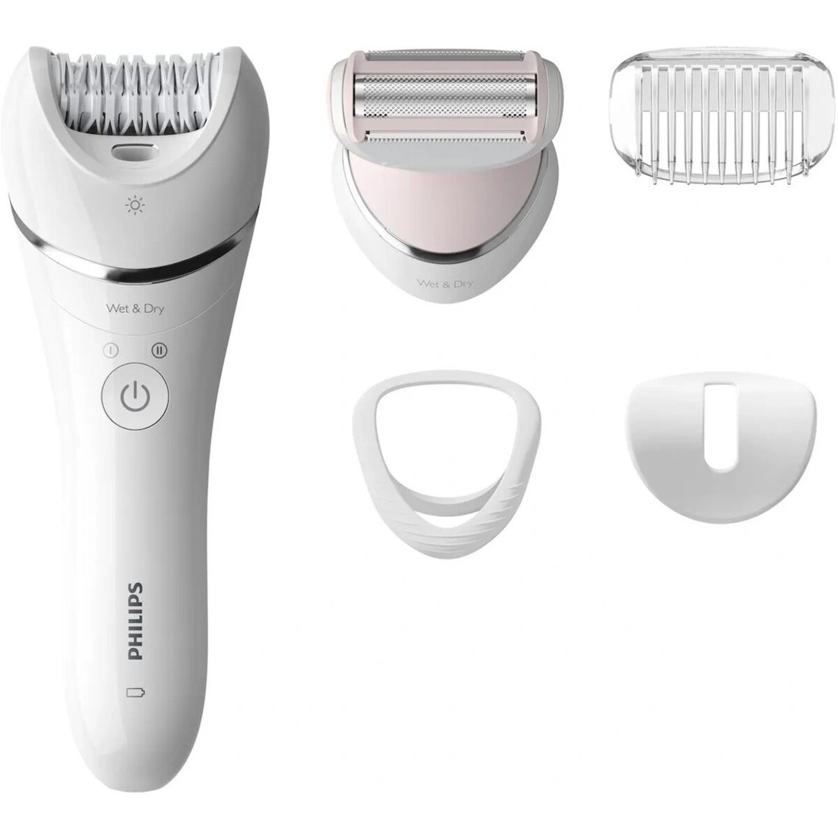 Эпилятор Philips BRE710/01, белый