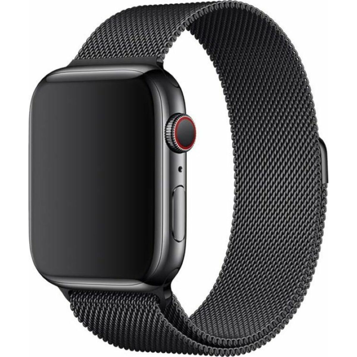 Ремешок стальной Devia Elegant series Milanese Loop для Apple Watch 38 / 40 mm (Цвет: Black)