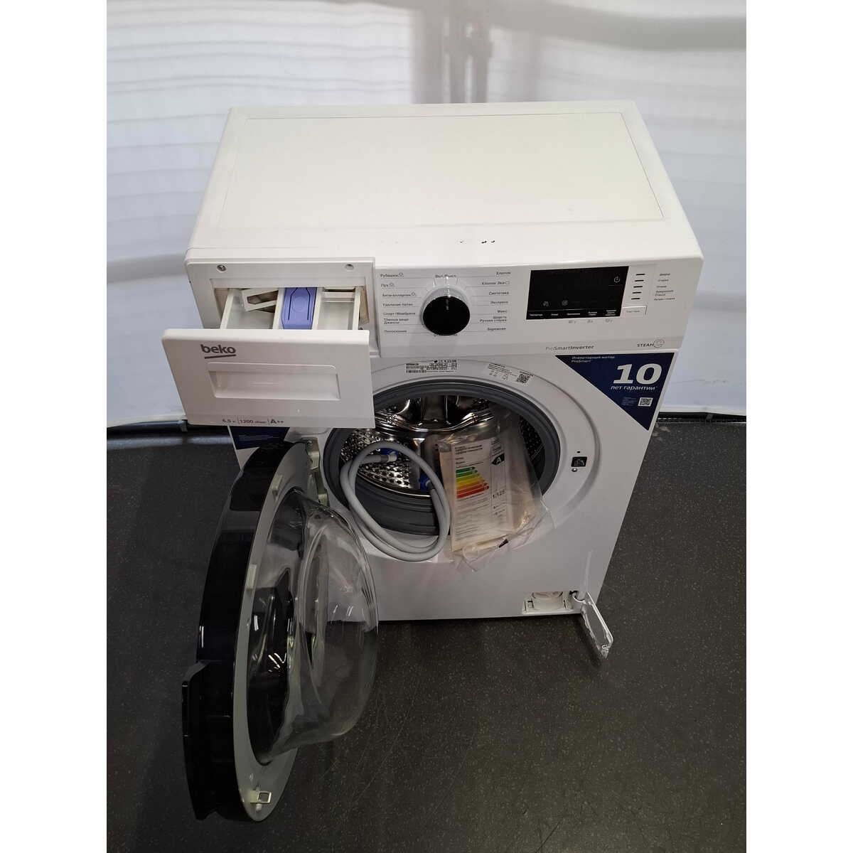 Стиральная машина Beko WSPE6H612W, белый