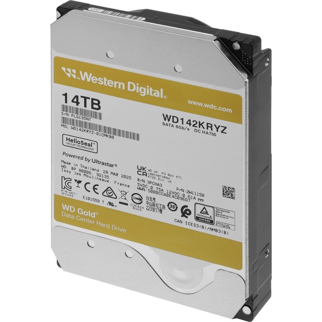 Жесткий диск WD SATA-III 14TB WD142KRYZ Жесткий диск WD SATA-III 14TB WD142KRYZ