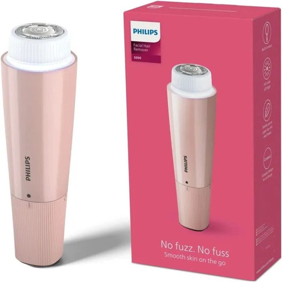 Бритва роторная Philips Series 5000 BRR454/00 (Цвет: Pink)