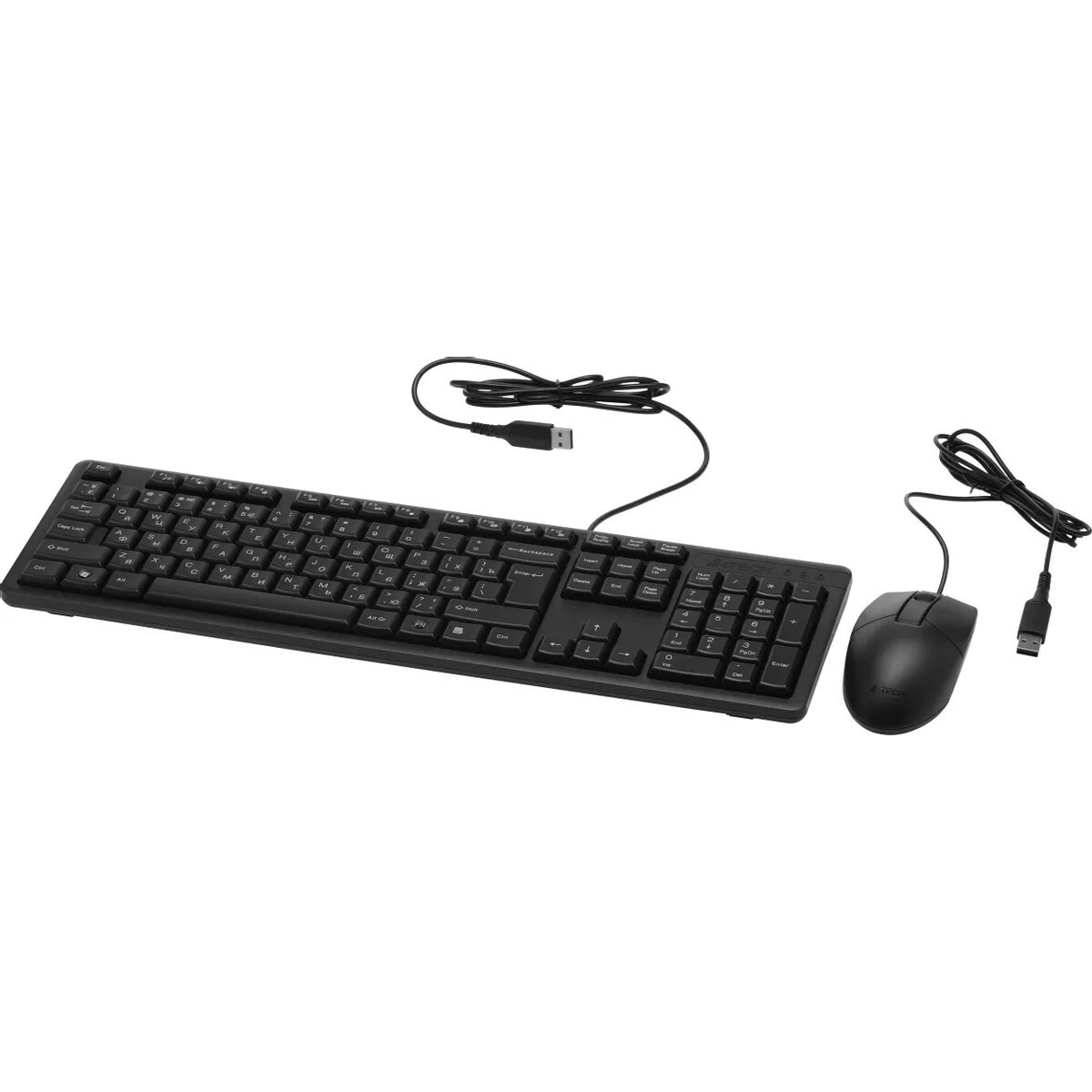 Клавиатура + мышь A4Tech KR-3330, черный