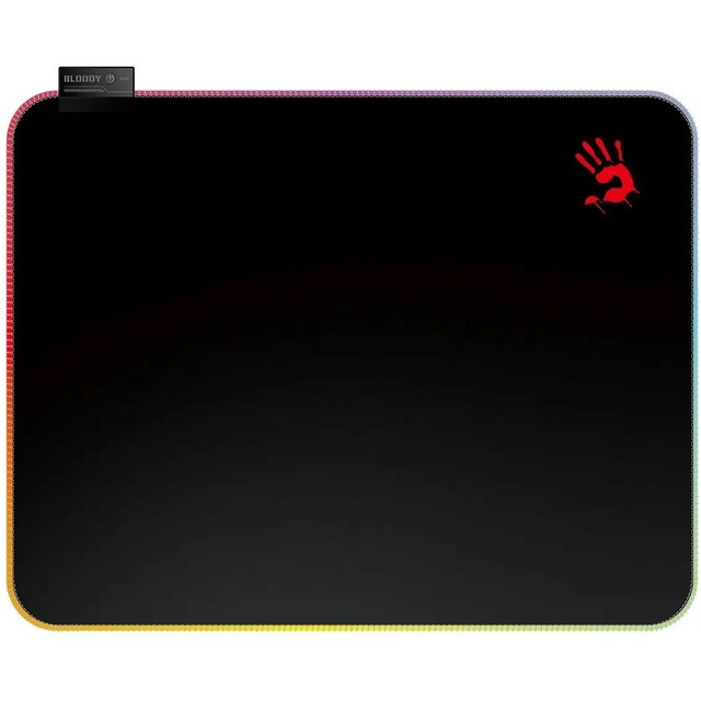 Коврик для мыши A4Tech Bloody MP-45N 450x400x4мм, черный Коврик для мыши A4Tech Bloody MP-45N 450x400x4мм, черный