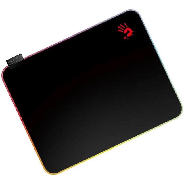 Коврик для мыши A4Tech Bloody MP-45N 450x400x4мм, черный Коврик для мыши A4Tech Bloody MP-45N 450x400x4мм, черный