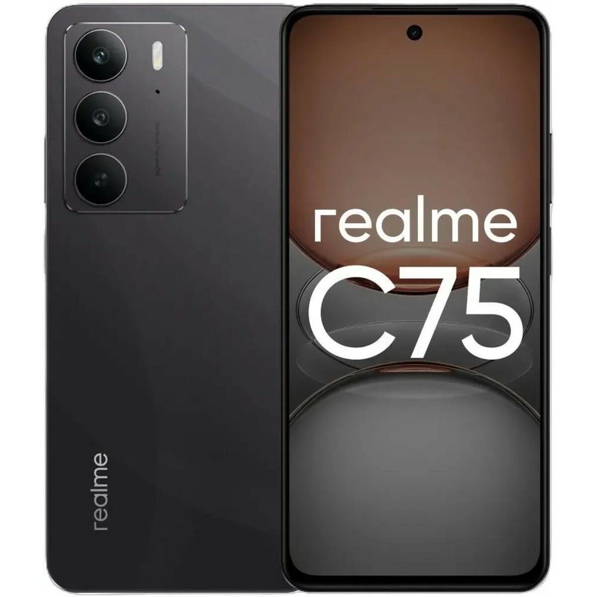 Смартфон realme C75 8/256Gb, черный