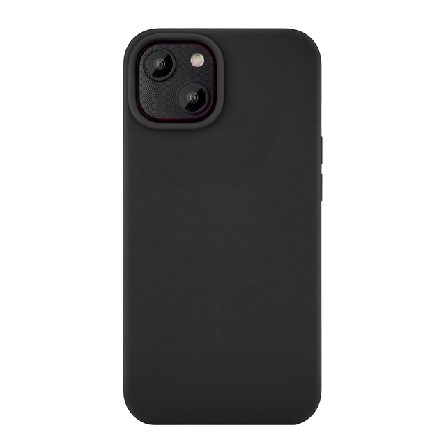 Чехол-накладка Devia Nature Series Silicone Case для смартфона iPhone 14, черный
