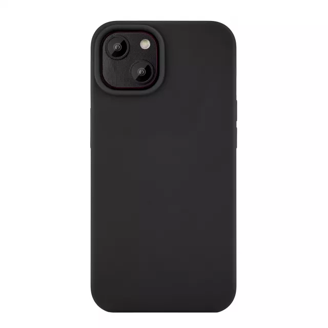 Чехол-накладка Devia Nature Series Silicone Case для смартфона iPhone 14, черный
