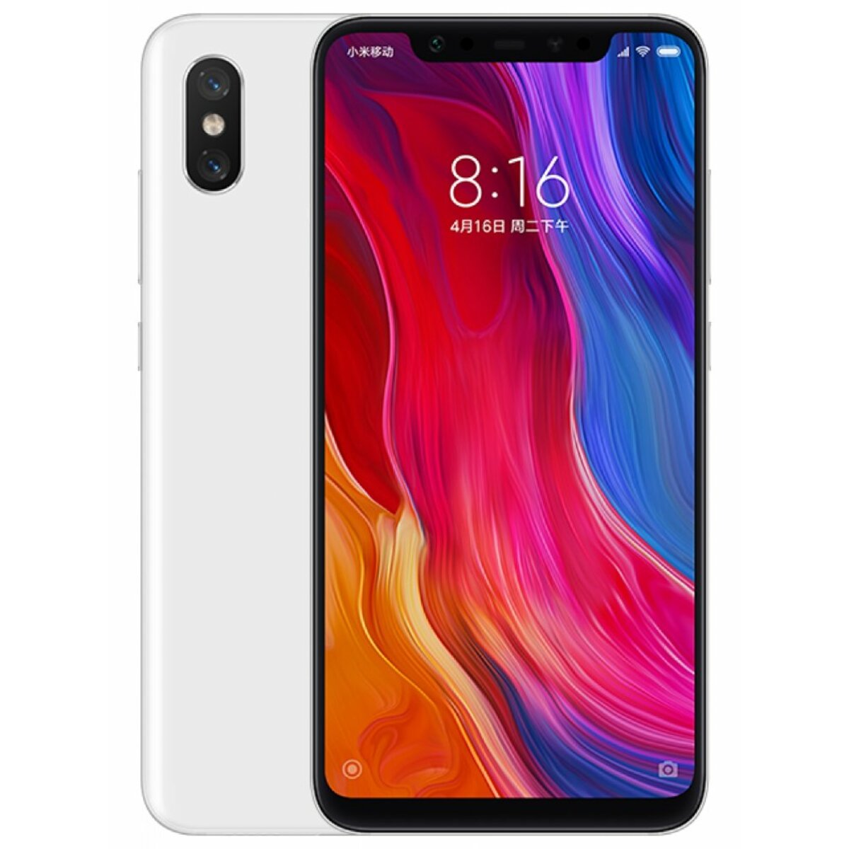 Смартфон Xiaomi Mi8 6/64Gb Global (Цвет: White)