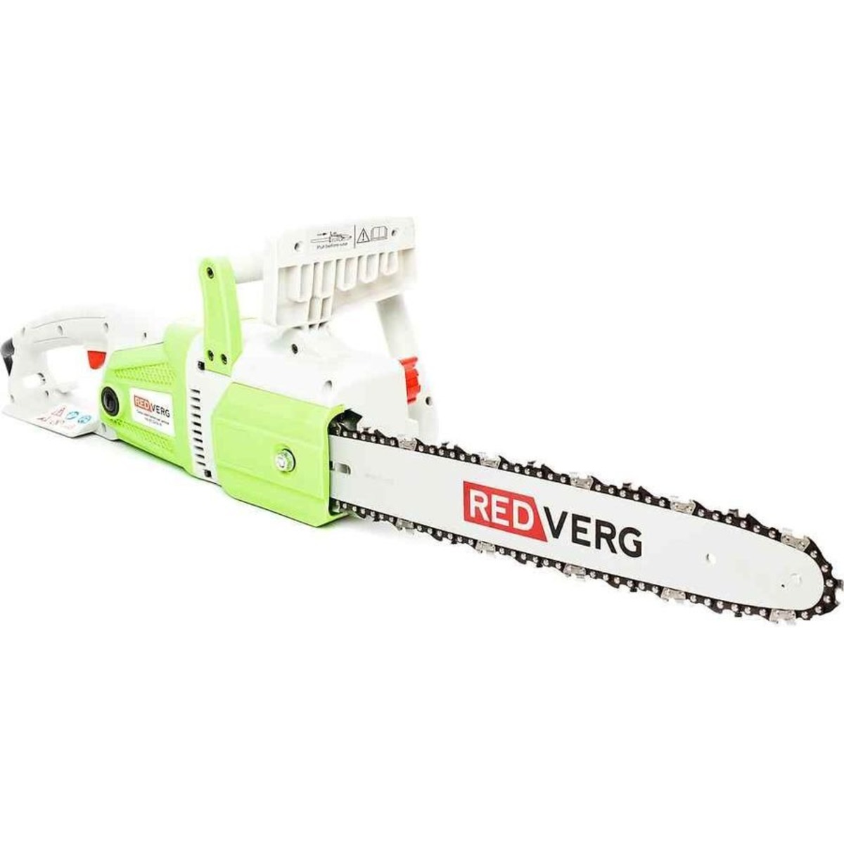 Электрическая цепная пила RedVerg RD-EC2200-16 (Цвет: White / Green)