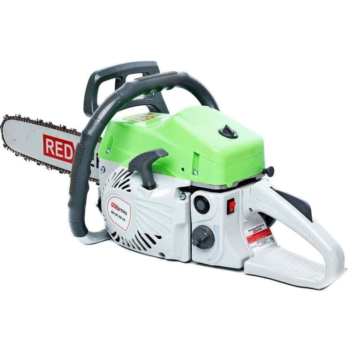 Бензопила RedVerg RD-GC50-16 (Цвет: White / Green)