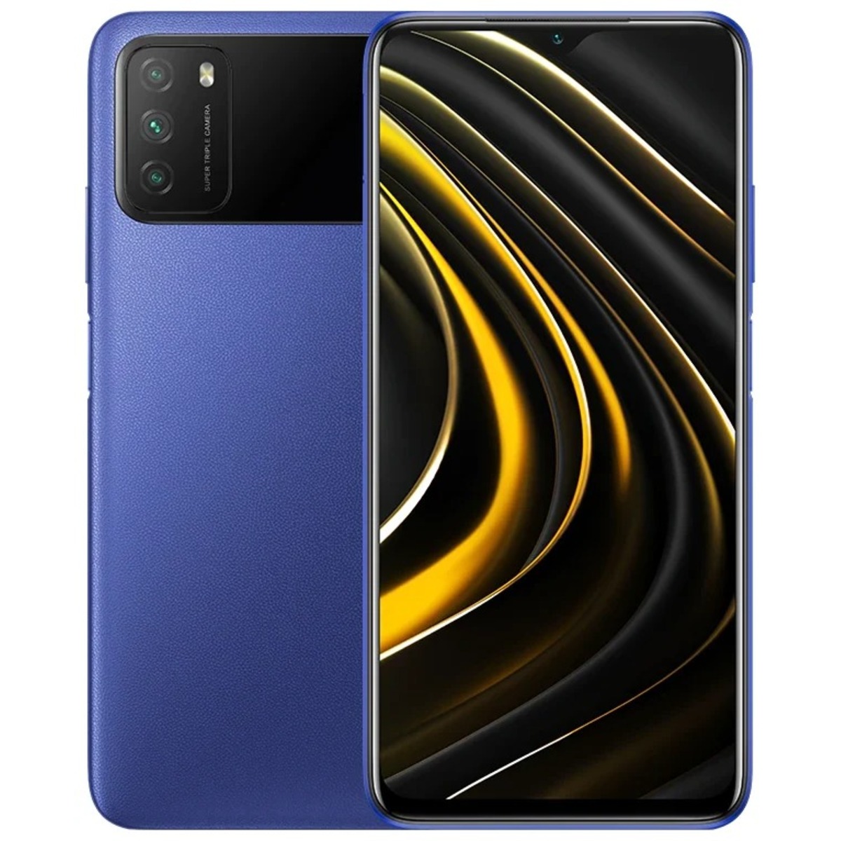 Смартфон Xiaomi Poco M3 4 / 128Gb RU (Цвет: Cool Blue)