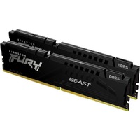 Память DDR5 2x32Gb 5600MHz Kingston KF556C40BBK2-64 Fury Beast RTL PC5-44800 CL40 DIMM 288-pin 1.25В dual rank с радиатором Ret