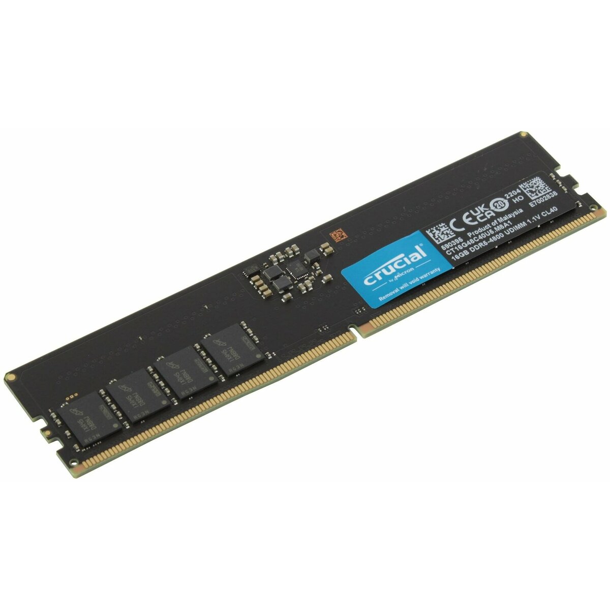 Память DDR5 16Gb 4800Mhz Crucial CT16G48C40U5