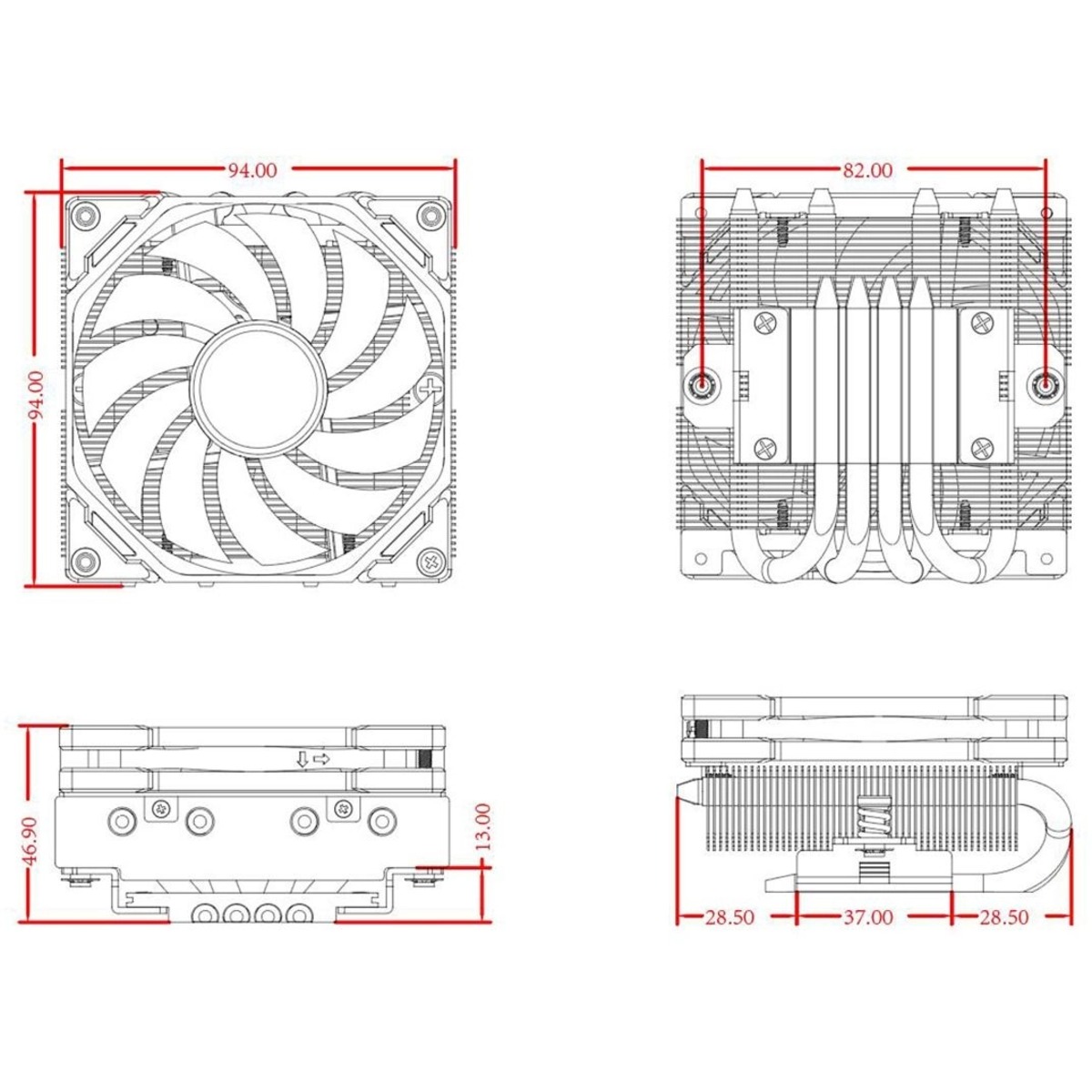 Устройство охлаждения(кулер) ID-Cooling IS-40-XT
