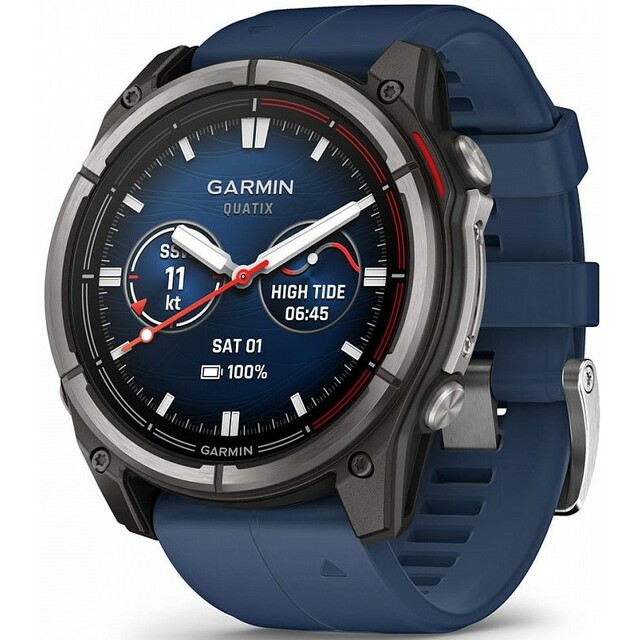Умные часы Garmin Quatix 8 51mm Amoled Sapphire (Цвет: Blue) Умные часы Garmin Quatix 8 51mm Amoled Sapphire (Цвет: Blue)