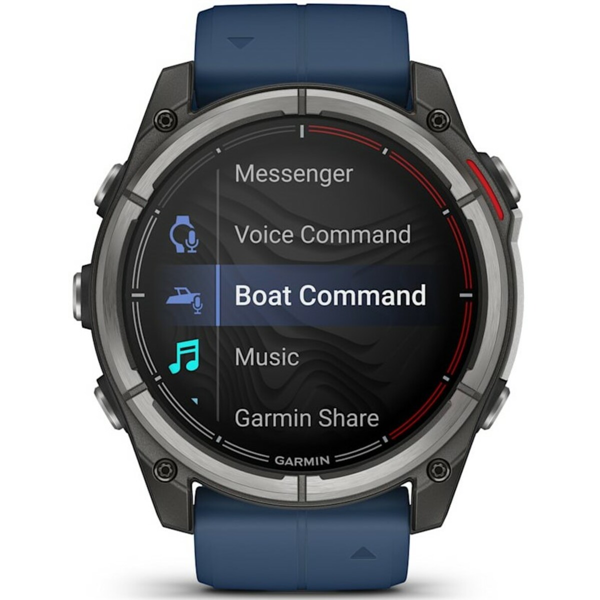Умные часы Garmin Quatix 8 51mm Amoled Sapphire (Цвет: Blue)