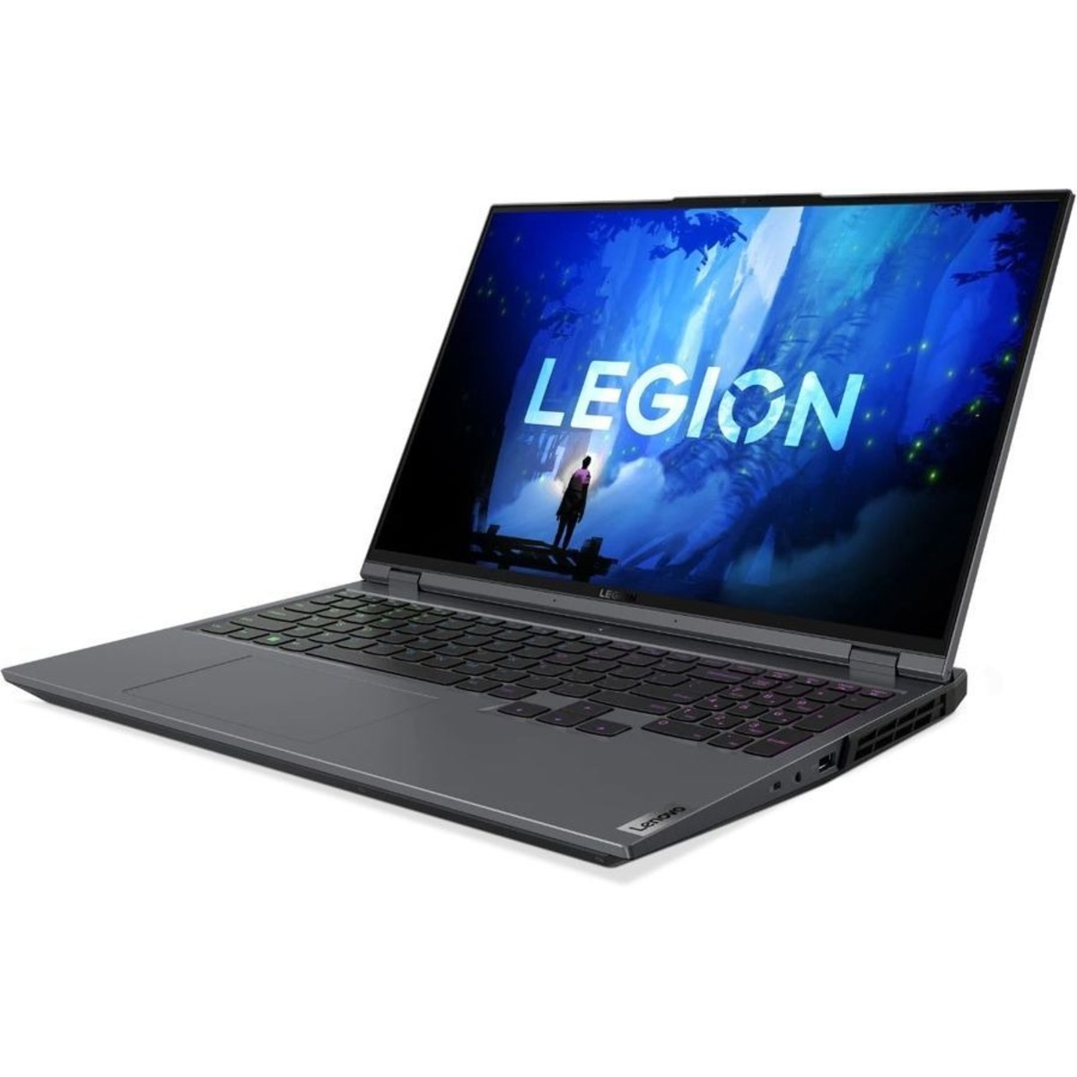 Ноутбук Lenovo Legion 5 Pro 16IAH7H Core i5 12500H 16Gb SSD512Gb NVIDIA GeForce RTX 3060 6Gb 16 IPS WUXGA (1920x1200) noOS grey WiFi BT Cam (82RF00GPRK)