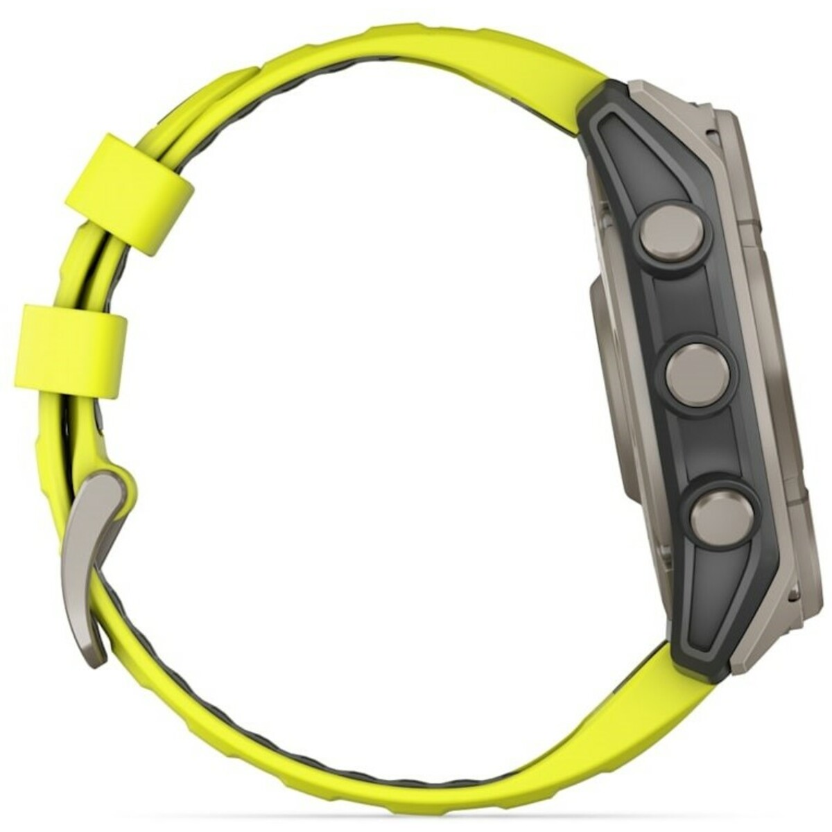 Умные часы Garmin Fenix 8 51mm Solar Sapphire (Цвет: Titanium Natural/Yellow) 