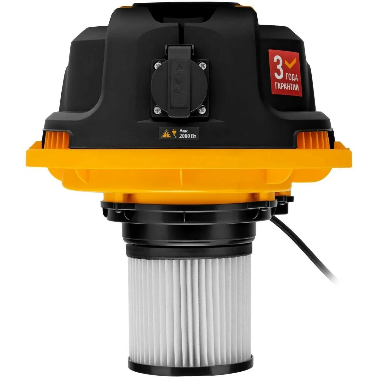 Строительный пылесос Denzel RVC30 (Цвет: Silver)