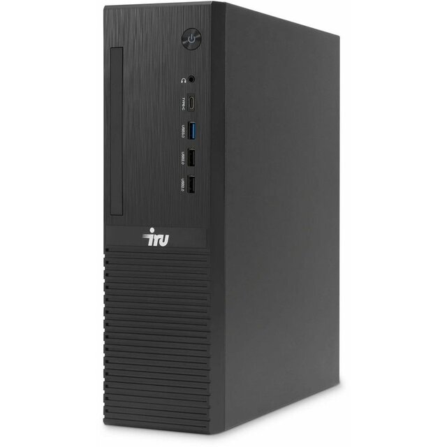 ПК IRU 310SC (Core i3 12100 3.3Ghz / 8Gb DDR4 / SSD256Gb / Intel UHD Graphics 730 / Windows 11 Pro / black) 