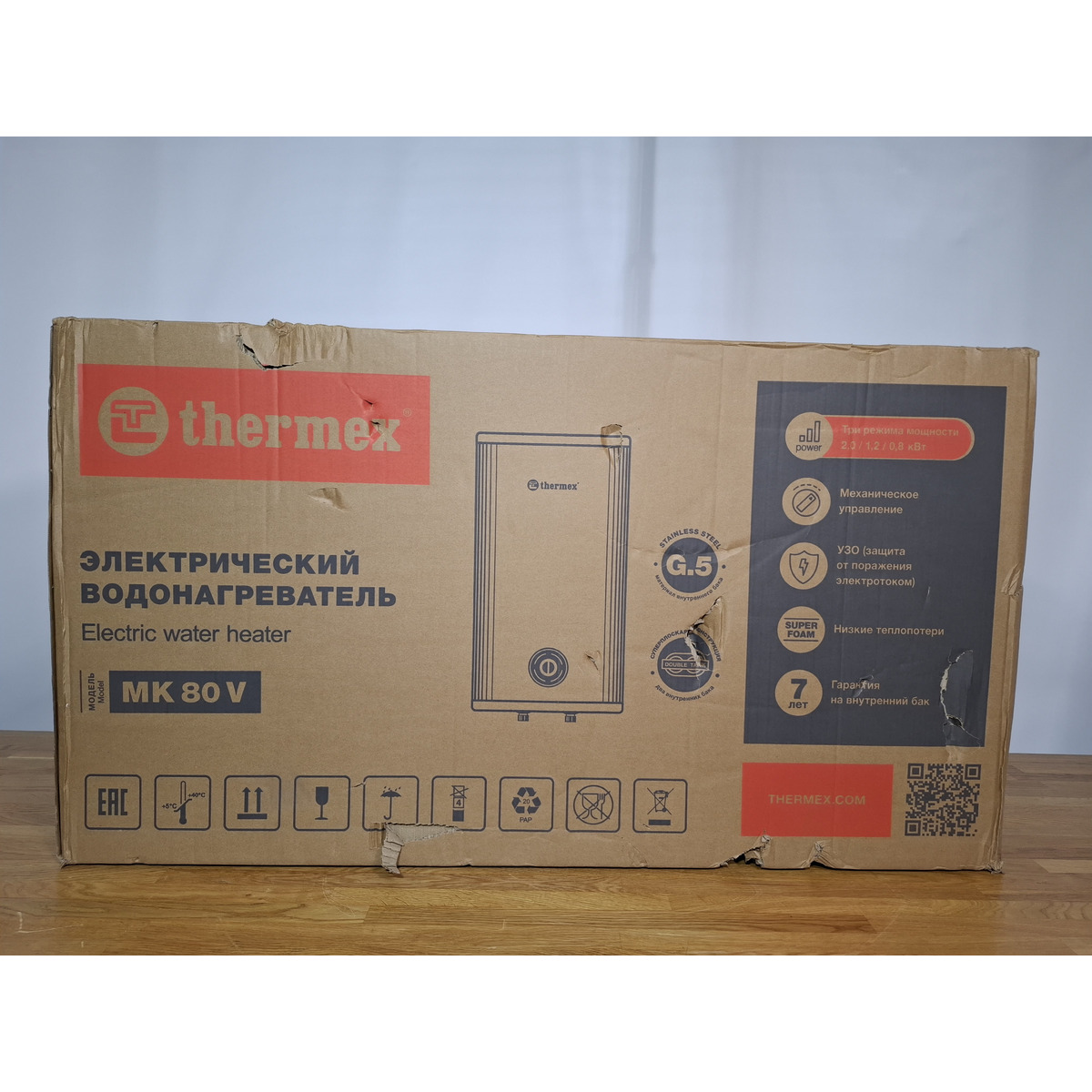 Водонагреватель Thermex Mechanik MK 80 V, белый