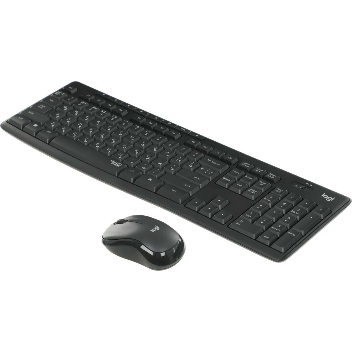 Клавиатура + мышь Logitech MK295, черный