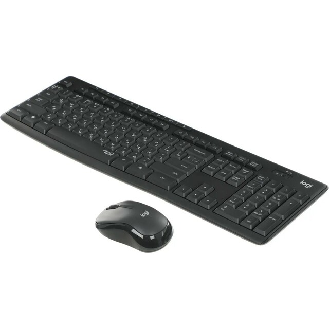 Клавиатура + мышь Logitech MK295, черный Клавиатура + мышь Logitech MK295, черный