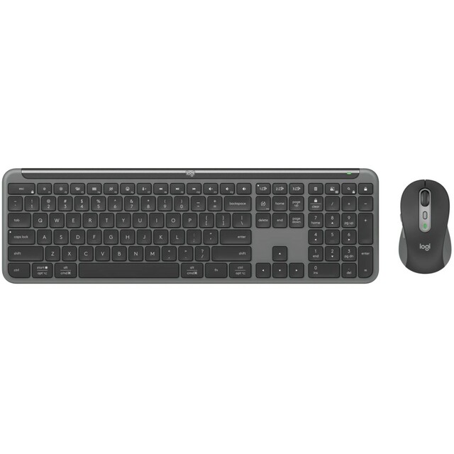 Клавиатура + мышь Logitech MK950 Signature Slim Combo (Цвет: Graphite)
