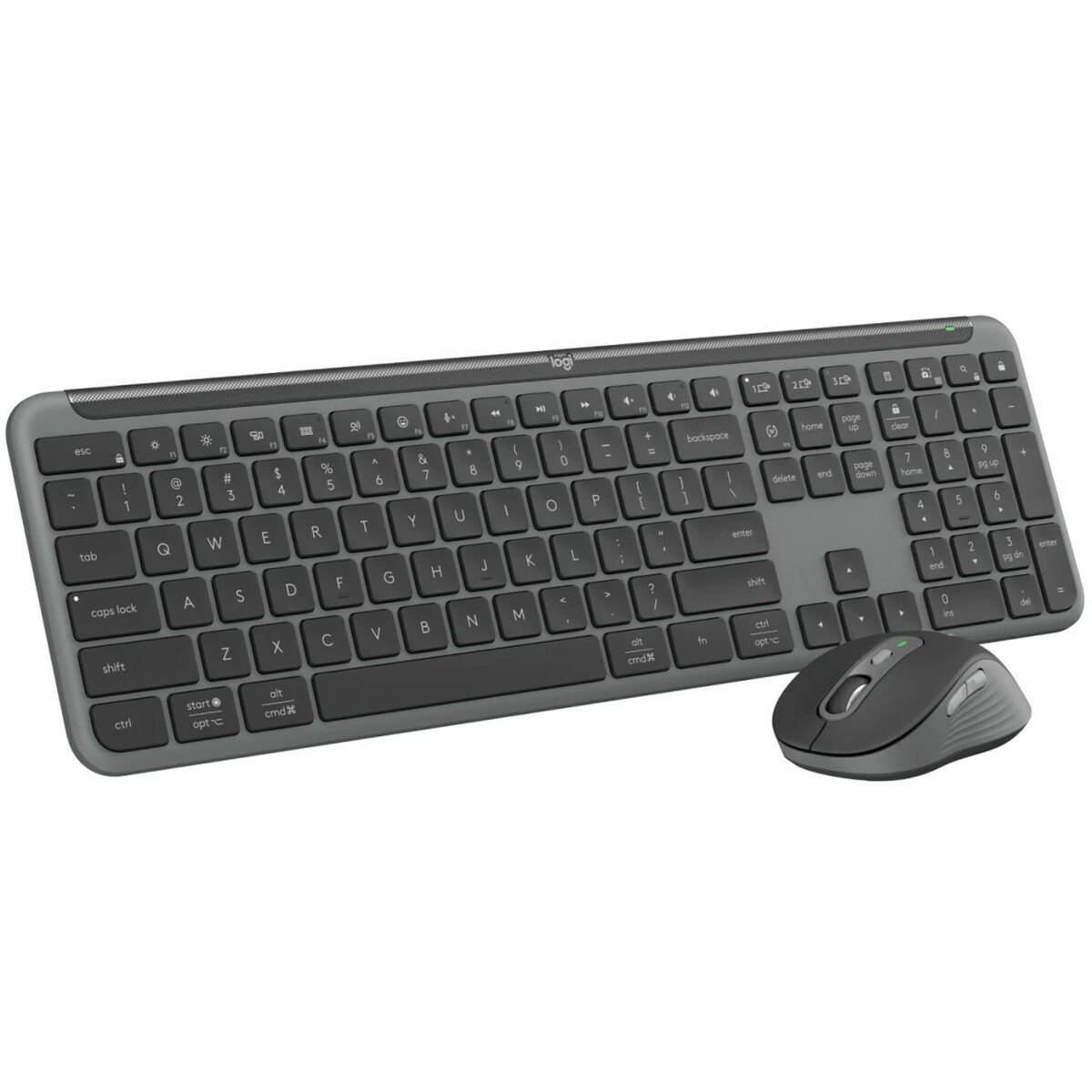 Клавиатура + мышь Logitech MK950 Signature Slim Combo (Цвет: Graphite)