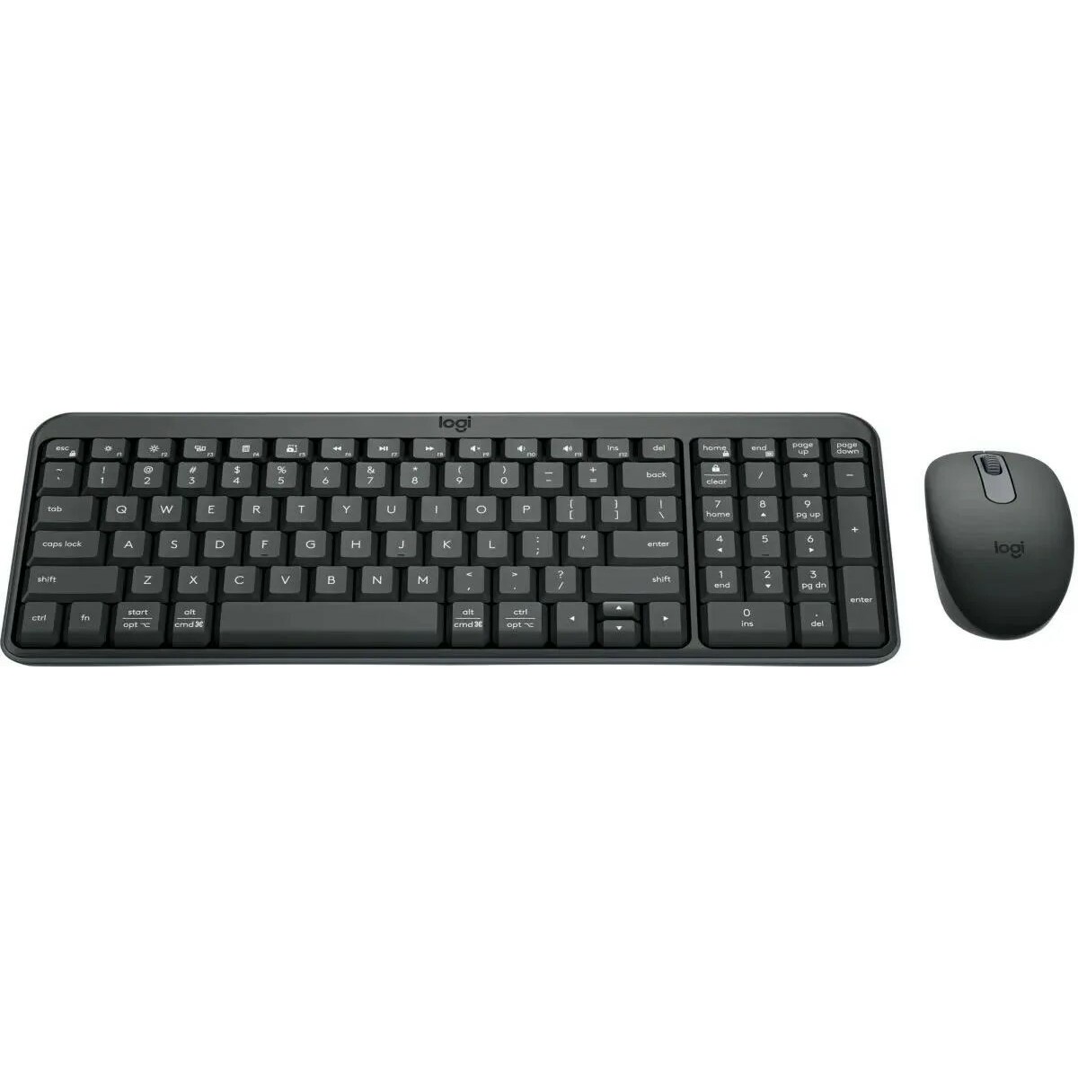 Клавиатура + мышь Logitech Wireless MK250 Compact MR0114 (Цвет: Gray)
