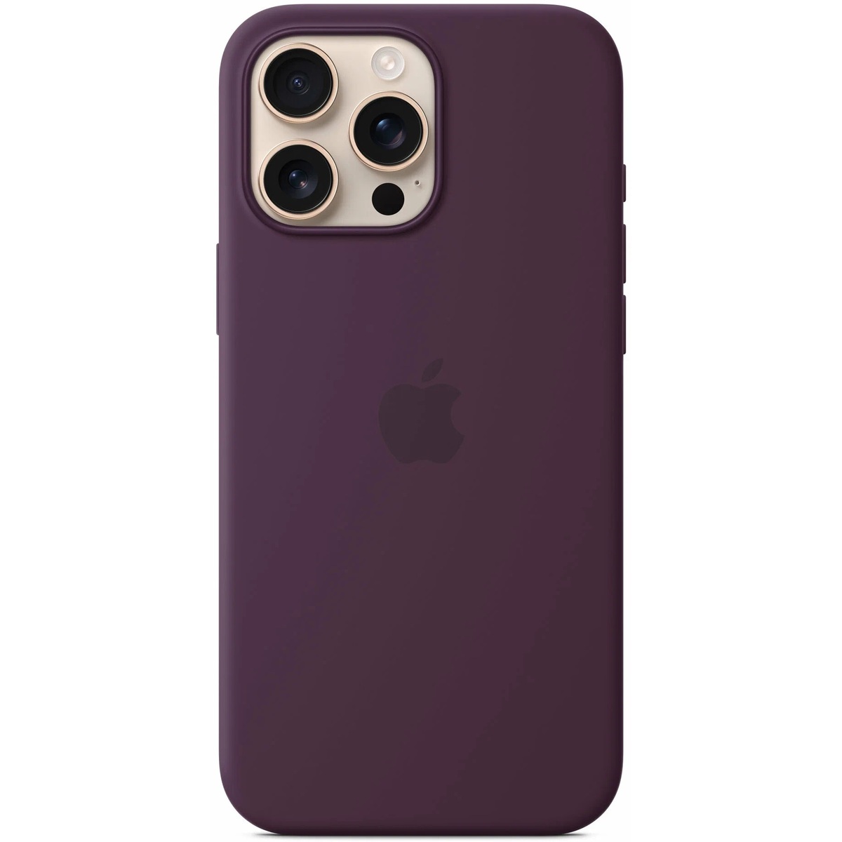 Чехол-накладка Apple Silicone Case with MagSafe для смартфона Apple iPhone 16 Pro Max (Цвет: Plum)