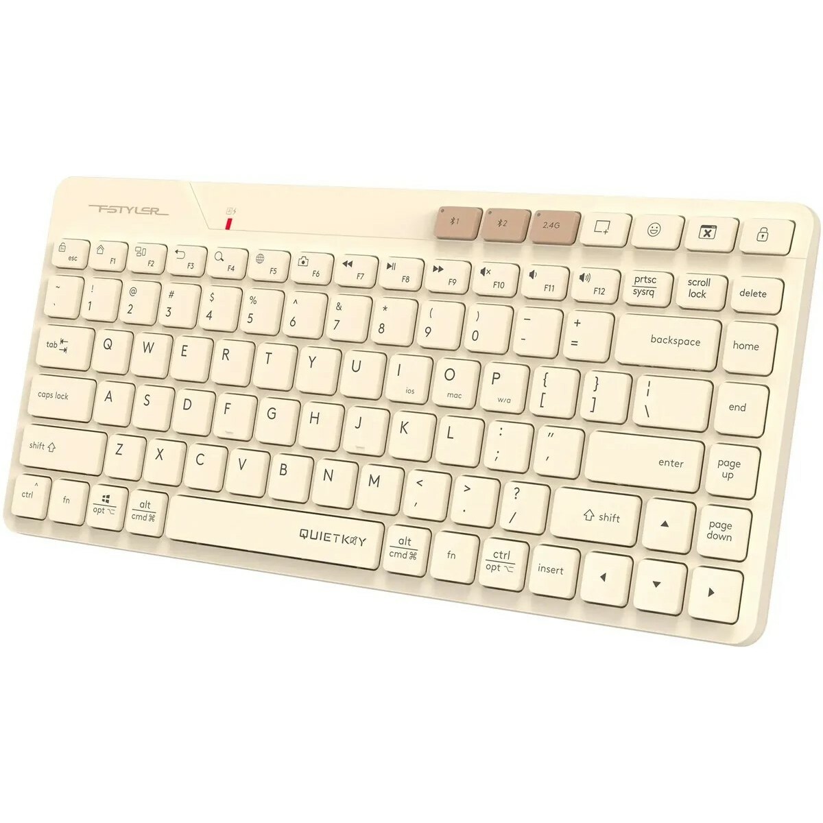 Клавиатура A4Tech Fstyler FBK26C AS (Цвет: Beige)