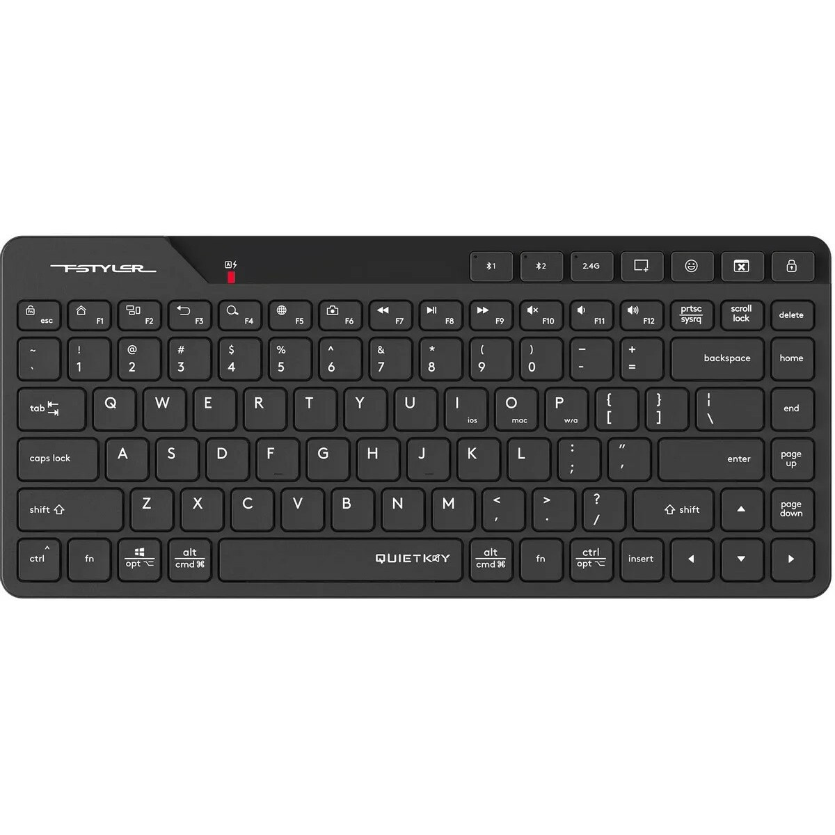 Клавиатура A4Tech Fstyler FBK26C AS, черный