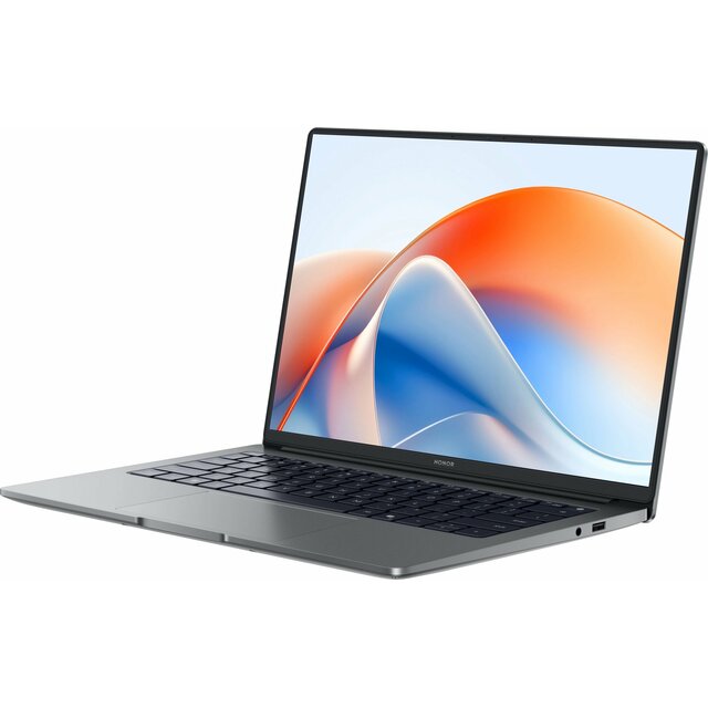 Ноутбук Honor MagicBook X14 Plus 2025 FermiB-5651F (Core 5 220H 2.7Ghz/16Gb LPDDR4x/SSD512Gb/Intel Iris Xe graphics/14 /Windows 11 Home/gray space) (5301ALWC)