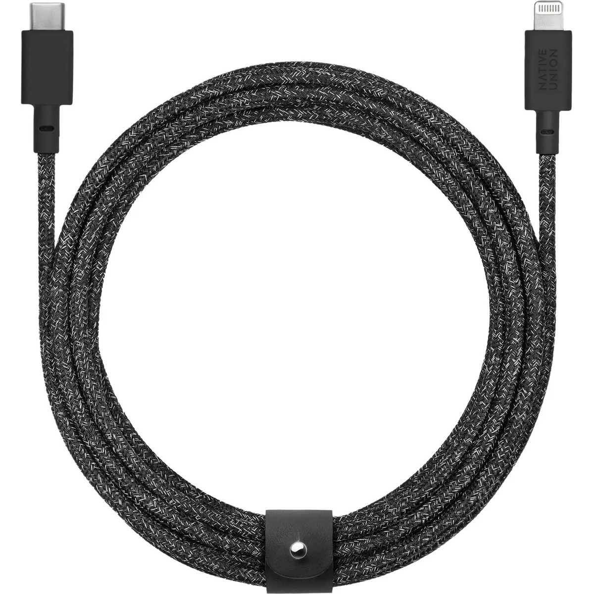 Кабель Native Union BELT Cable XL Lightning to USB Type-C Cable 3m (Цвет: Space)
